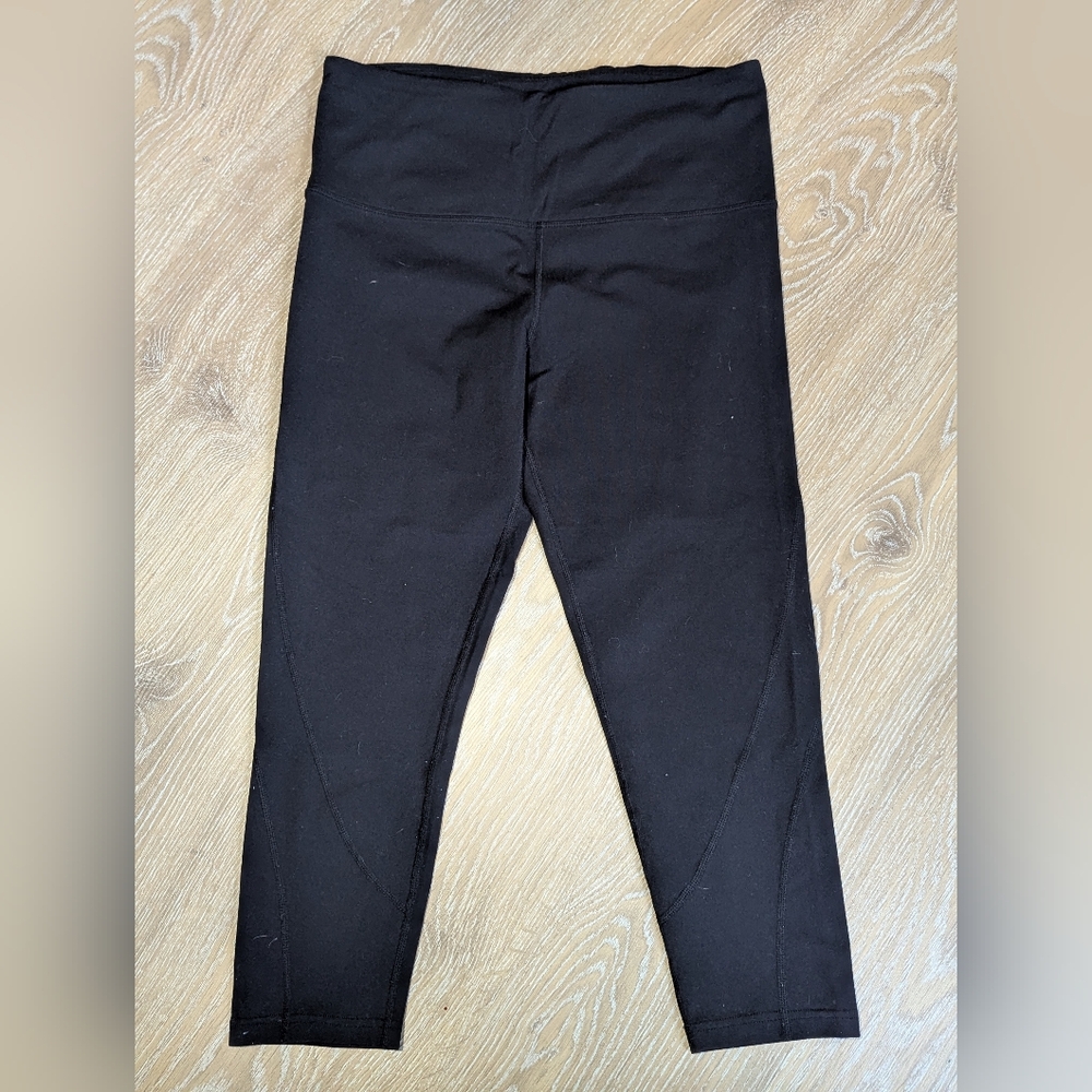Tuff Athletics Black Capri‎ Leggings Women's Large